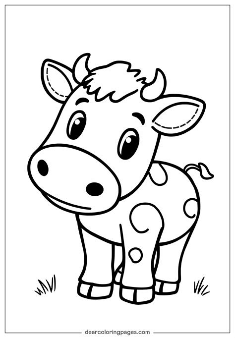 Cow Coloring Pages - 21 Free Printable Coloring Pages
