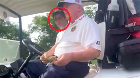 'Barron seems uncomfortable': Social media slams Donald Trump for ...