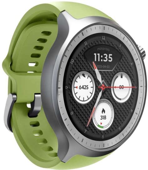 MOTOROLA Moto Watch 1.4" OLED, AOD, Dual band GPS, Powered by Polar ...
