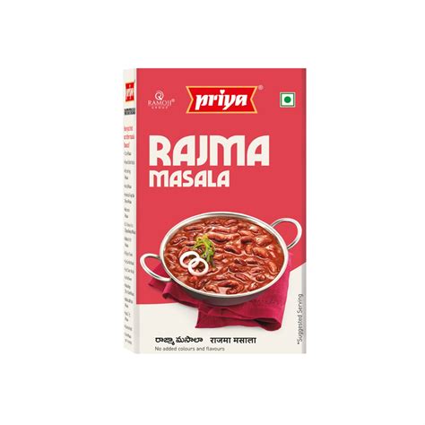 Rajma Masala | Buy Rajma Masala Online | Priya Foods