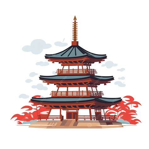 Chureito Pagoda Japan Famous Landmark, Pagoda, Japan, Landmark PNG ...