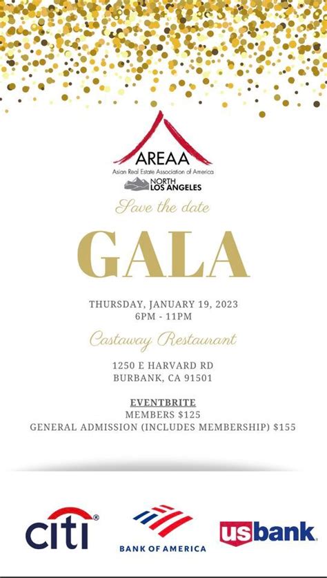 Areaa North LA 2023 Inauguration Gala , Castaways Restaurant, Burbank ...