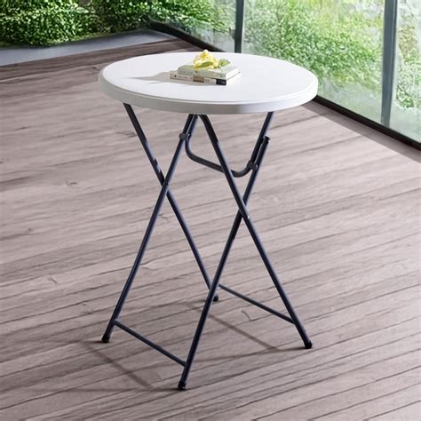 Buy Helios Kate Outdoor Folding Table - White from Helios by Home ...