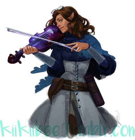 Female Half Elf Bard