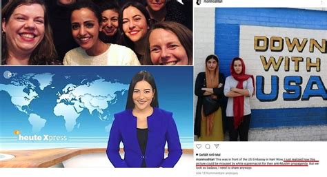 "Down with USA": ZDF-Journalistin Aline Abboud sendet skandalöse ...