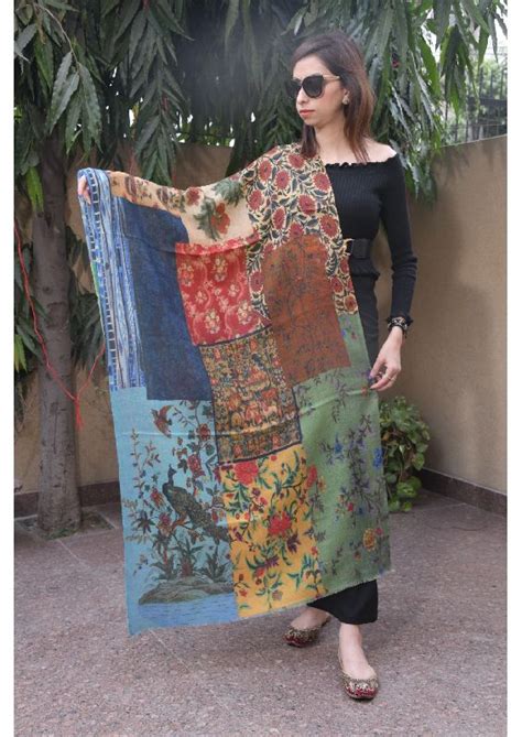 Rich Prints Overseas - Lambswool Stole Manufacturer and Supplier from ...
