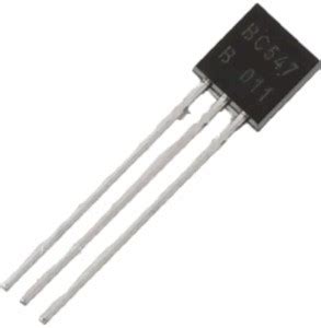 SHOKITECH BC547 NPN 100mA Transistor TO-92 (Pack of 10) Electronic ...