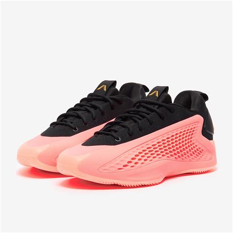 adidas Anthony Edwards 1 Low - Acid Red/Core Black/Acid Orange - Mens ...