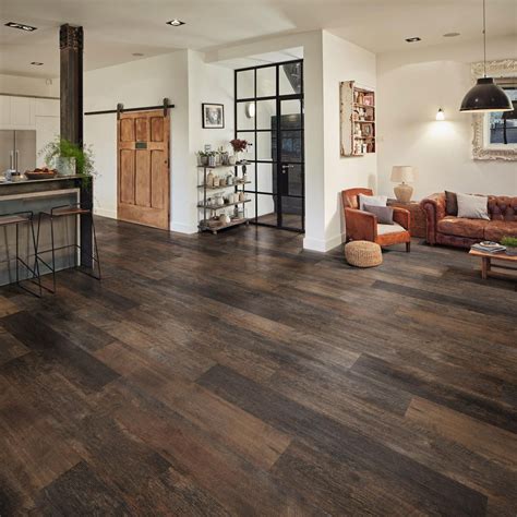 Karndean Korlok Select Salvaged Barnwood 9" x 56" Vinyl Plank ...