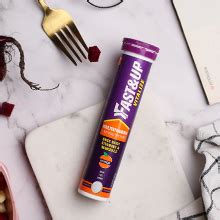 Fast&Up Daily Multivitamins (20-Day Pack, Tasty Orange Flavor) 21 Fast ...