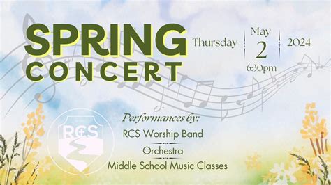 RCS Spring Concert (Middle School, Orchestra & Worship Band), 610 2nd ...