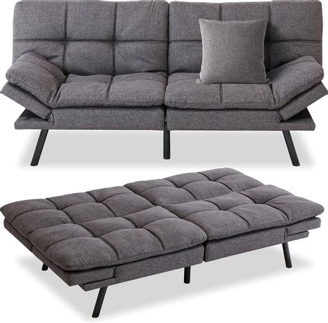 MUUEGM Futon Sofa Bed,Memory Foam Modern Convertible India | Ubuy