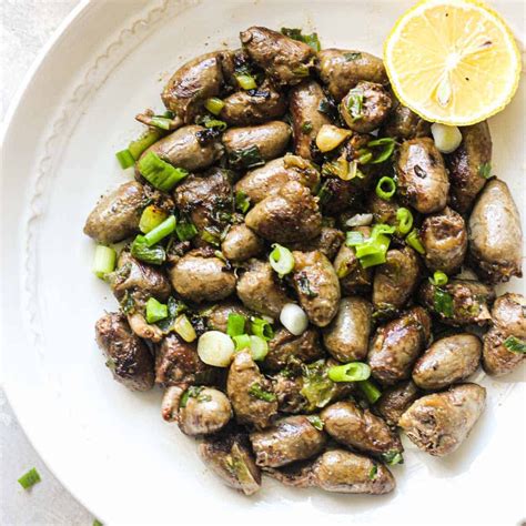 Pan Fried Chicken Hearts Recipe
