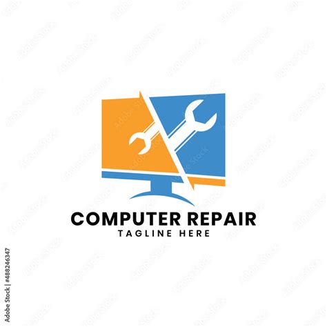 Computer Repair Business Logo Design 的图像结果