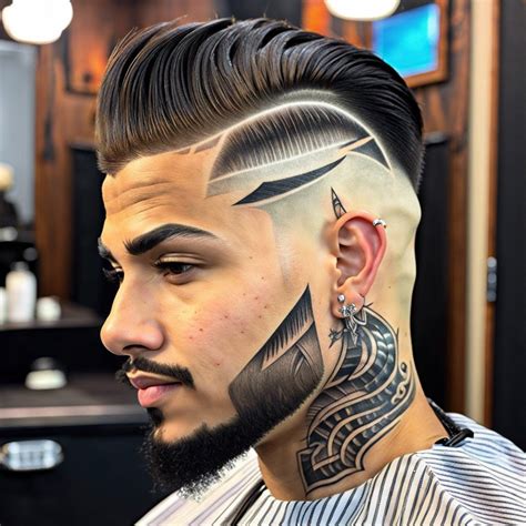 15 Burst Fade with V Design Ideas to Elevate Your Hairstyle - Burst of ...