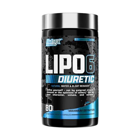 Buy Nutrex Lipo 6 Black Diuretic- 80 Caps Online | NutriStar
