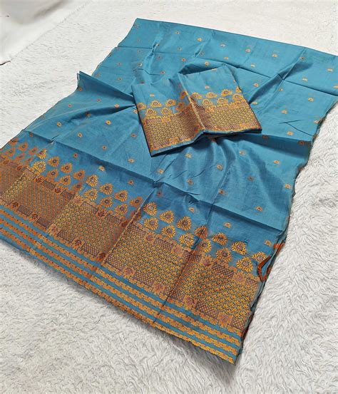 Dhaga Weaving Work Premium Cotton* Mekhela Sador – Chadorkart