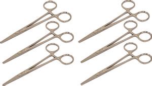 FusionKraft Mosquito (Crile) Artery Forceps, Straight, Serrated Jaws, 6 ...
