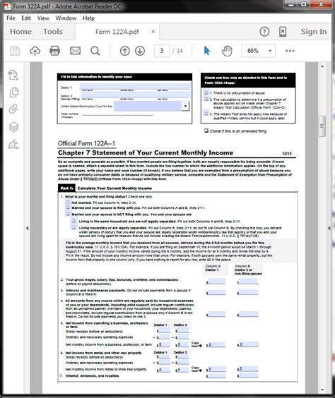Image result for Chapter 7 Bankruptcy Forms