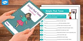 Latihan Bahasa Inggeris Past Simple Tense Worksheet