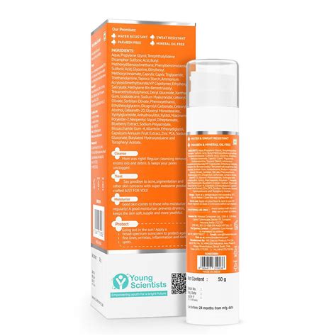 1% Hyaluronic Oil-Free Sunscreen Gel 50 g | In-Vivo Tested – The Derma Co