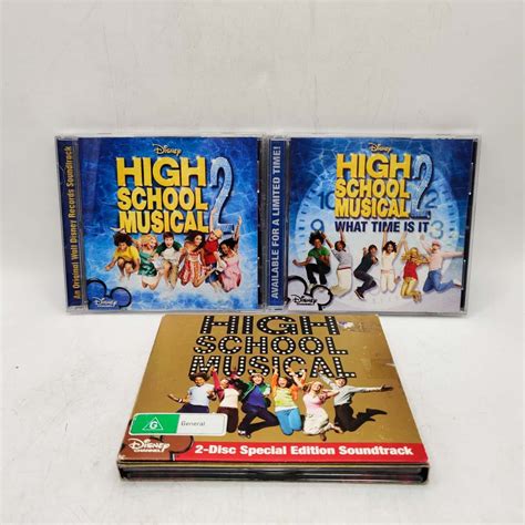 Bundle 3 High School Musical Albums On 4 CDs - High School Musical ...