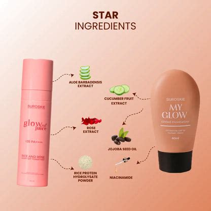 Glow On The Go Combo (Glow Up Juice + My Glow) – Suroskie