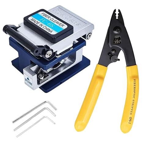 Afflatus FC-6S Optical Fiber Cleaver High Precision Stripping Cutter ...
