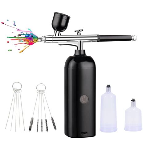 TIQTAK TIQTAK Cake Airbrush Kit with Compressor Cordless Enhancements ...