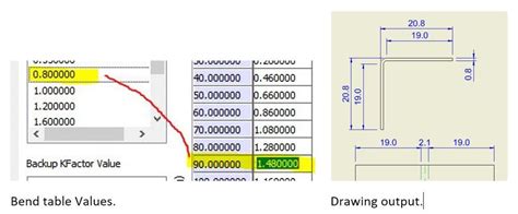 Image result for Flat Pattern Bend Drawing