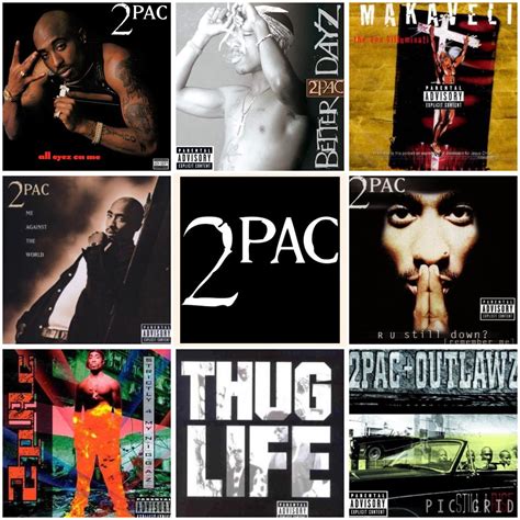Iconic Artwork of 2Pac