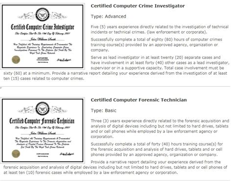 Computer Forensic Certification 的图像结果