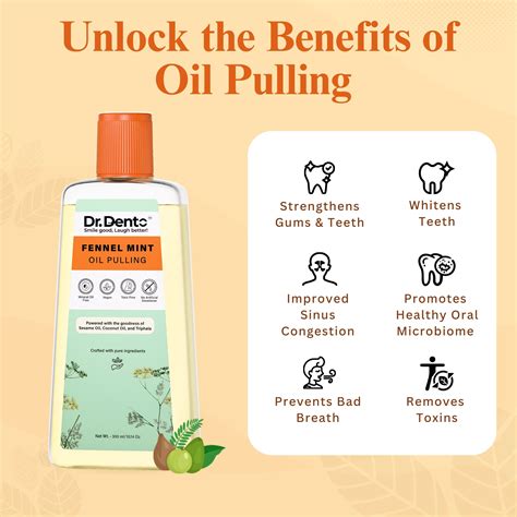 Fennel Mint Oil Pulling – Dr.Dento - The Oral Health Expert