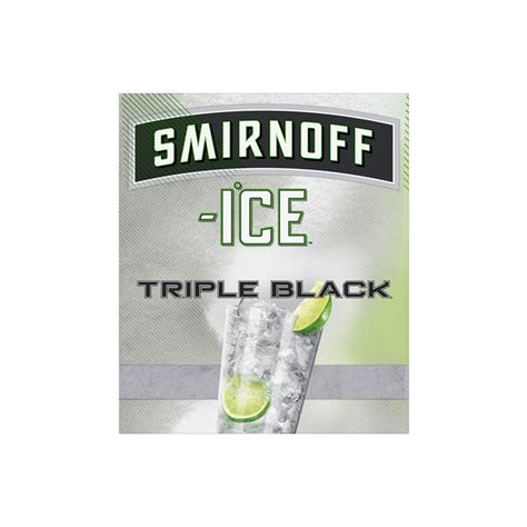 Smirnoff Triple Black (11.2 fl oz) Delivery or Pickup Near Me - Instacart
