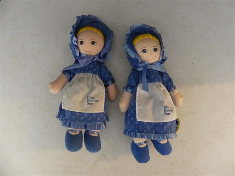 Lot #190 Vintage 1986 Dakin/Blue Bonnet Margarine Pair of "Blue Bonnet ...