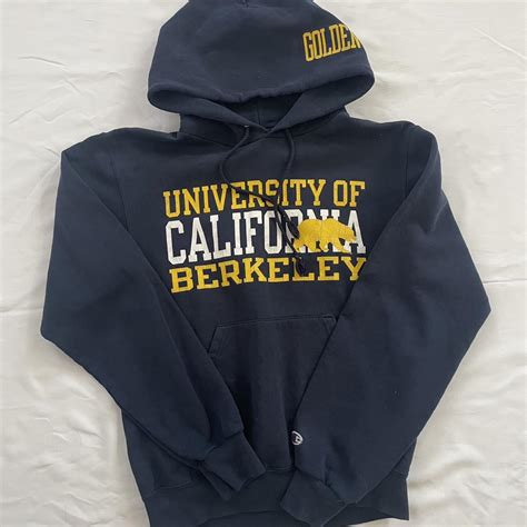 -vintage UC Berkeley Hoodie -champion tag size S -no... - Depop