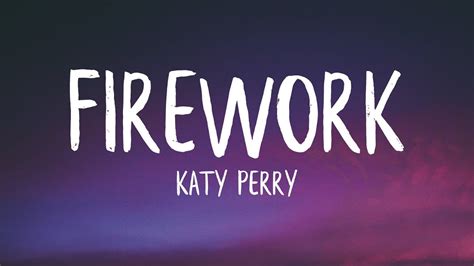Katy Perry - Firework (Lyrics) Chords - Chordify