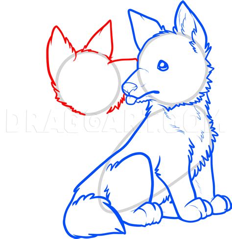 How To Draw A Wolf Pup Step By Step 40+ Easy Cute Wolf Drawing Ideas