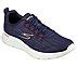 Skechers Navy/Red Go-Walk-Flex- Lace Up Shoes For Men - Style ID ...