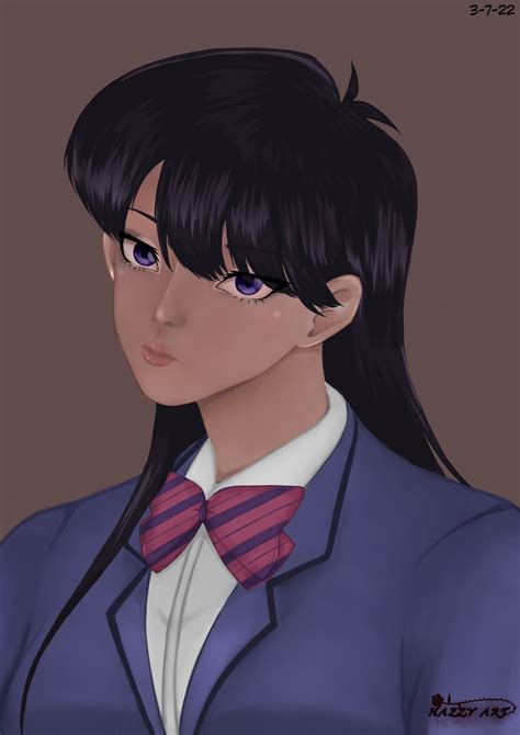 Komi can't communicate fanart by HazZyART19 on DeviantArt