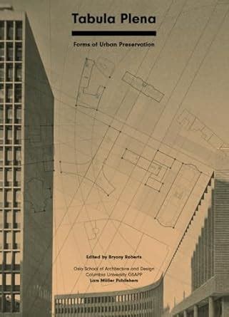Buy Tabula Plena: Forms of Urban Preservation Book Online at Low Prices ...