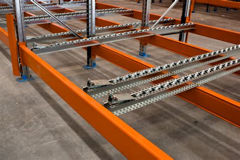 Image result for Pallet Flow Rack Installation
