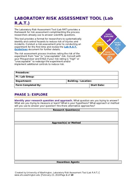 Image result for Risk Assessment Matrix Laboratorium