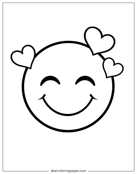 Disegni da Colorare di Emoji - 25 Design Gratuiti
