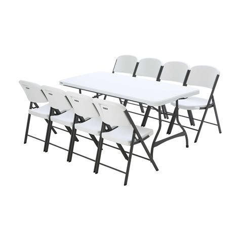 Lifetime 1 Table and 8 Chair Package on Sale with Fast & Free Shipping