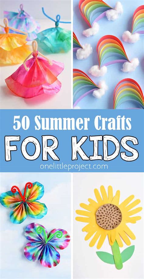 Summer Kids Crafts 的图像结果