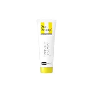 SunScoop Invisible Primer Sunscreen Gel SPF 50 PA+++ | For Dry & Oily ...