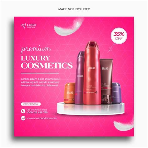 Cosmetics sale beauty products sale social media post instagram post ...
