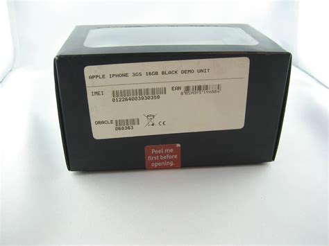 Apple Iphone - Demo - 3gs - 16gb - New - Black - India | Ubuy