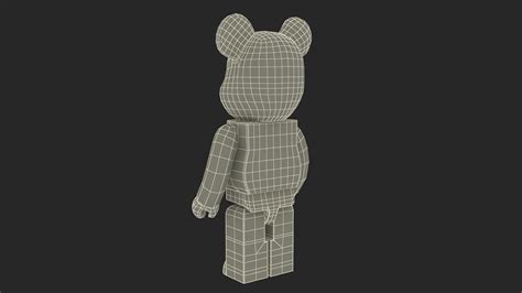 3D Bearbrick Karimoku Parquet 2nd Model - TurboSquid 2274190